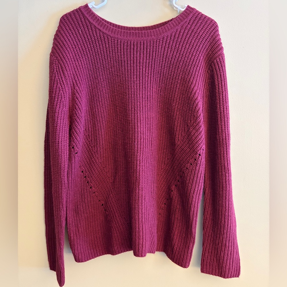 Women's Maroon Sweater